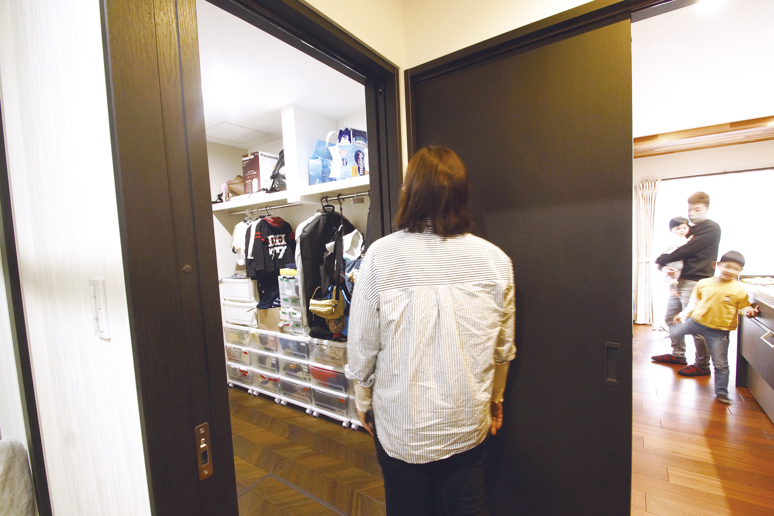 家事動線優先の間取りで家事ラクな家