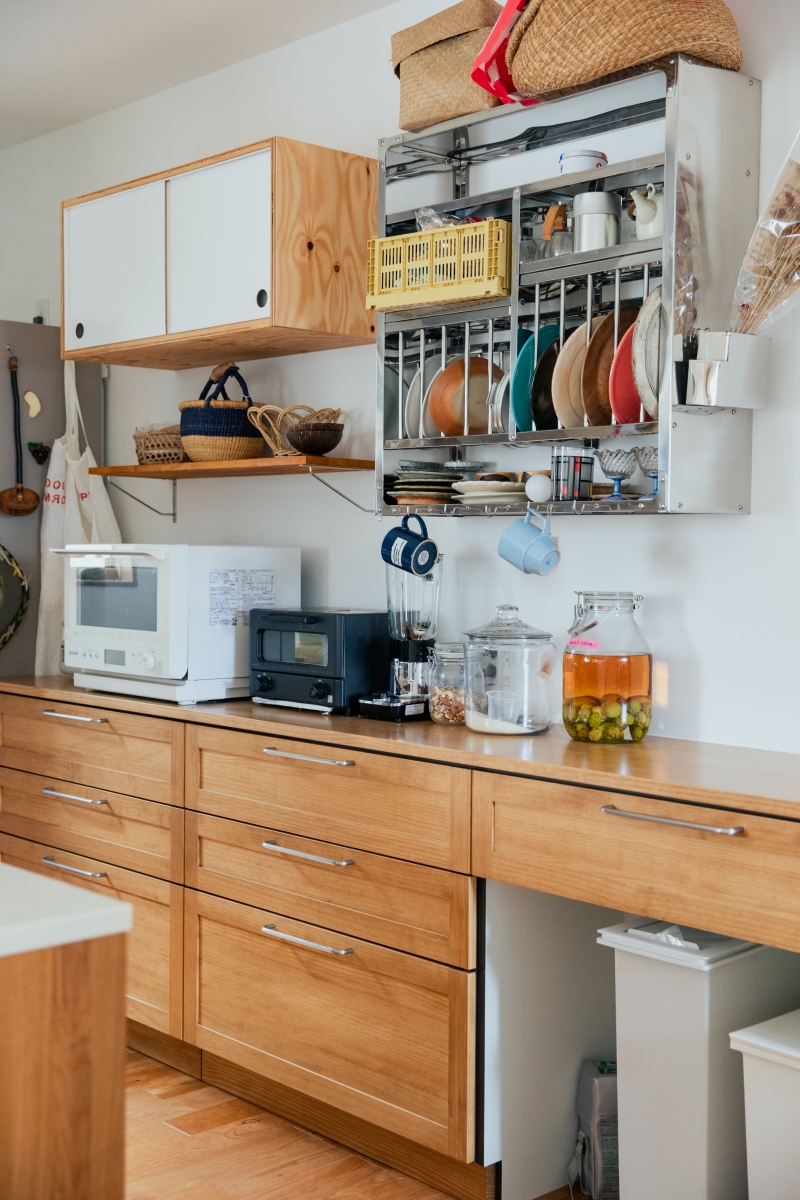 ご夫婦それぞれの書斎とガレージがある2階リビングの家