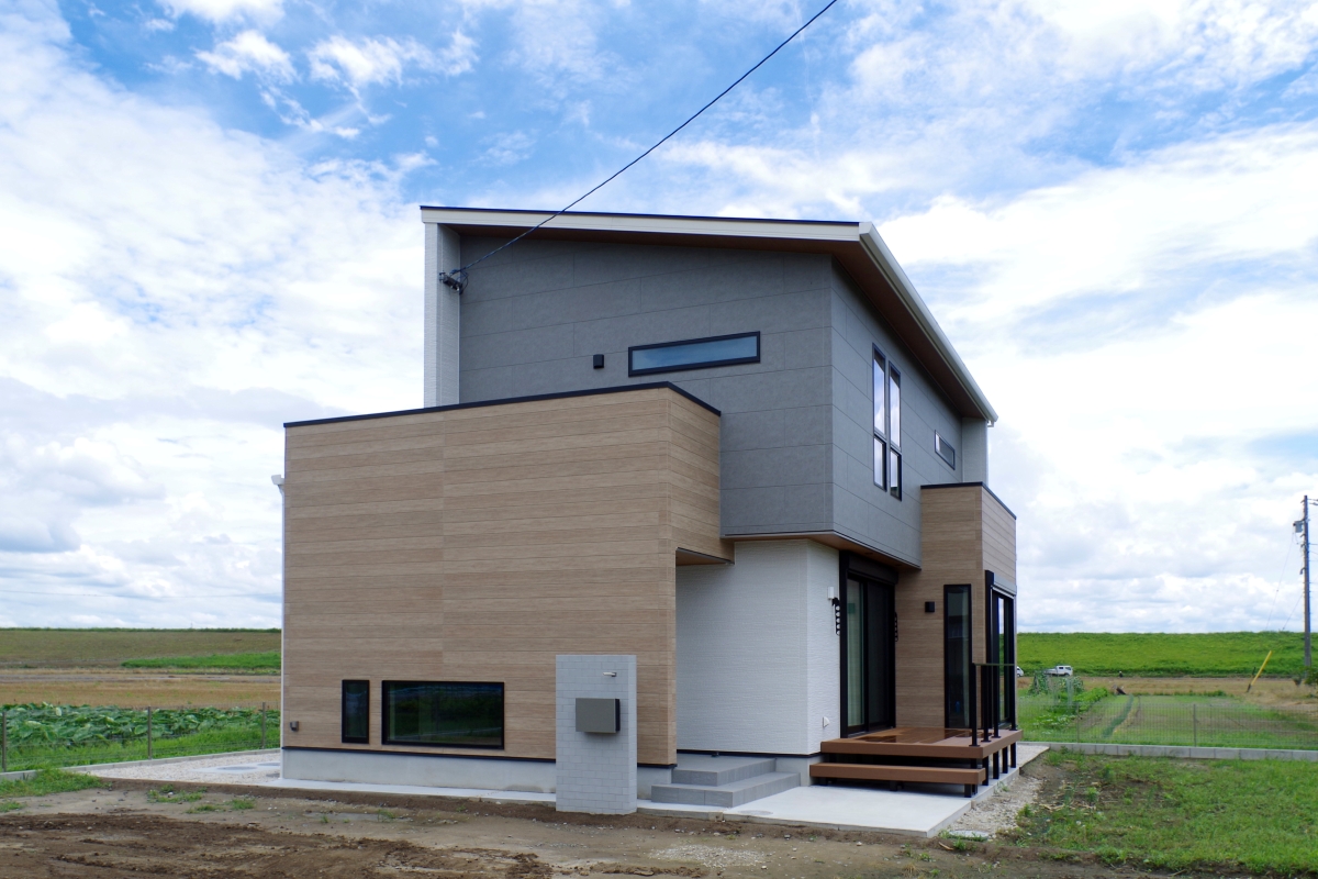 ■開放感と安心を両立したテクノストラクチャーの家