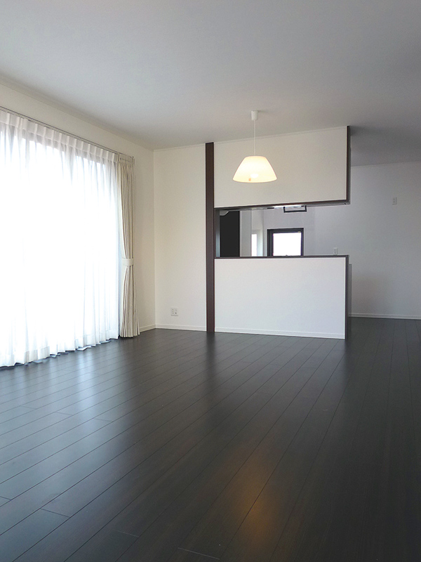 土間テラスのある家