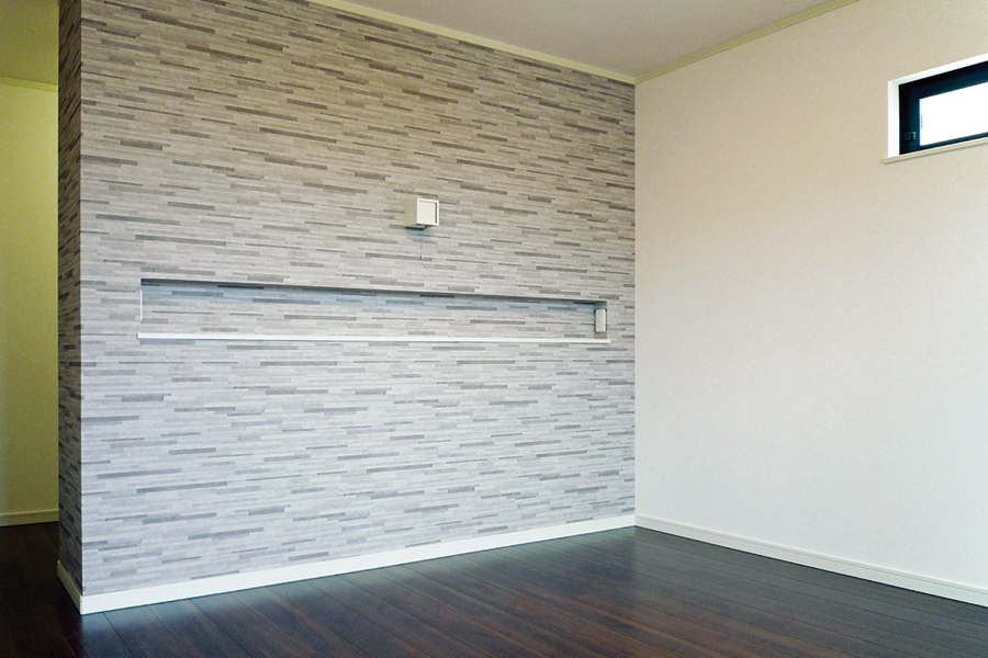 モノトーンでまとめたシャープな家