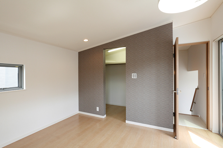 木目調でナチュラルな家