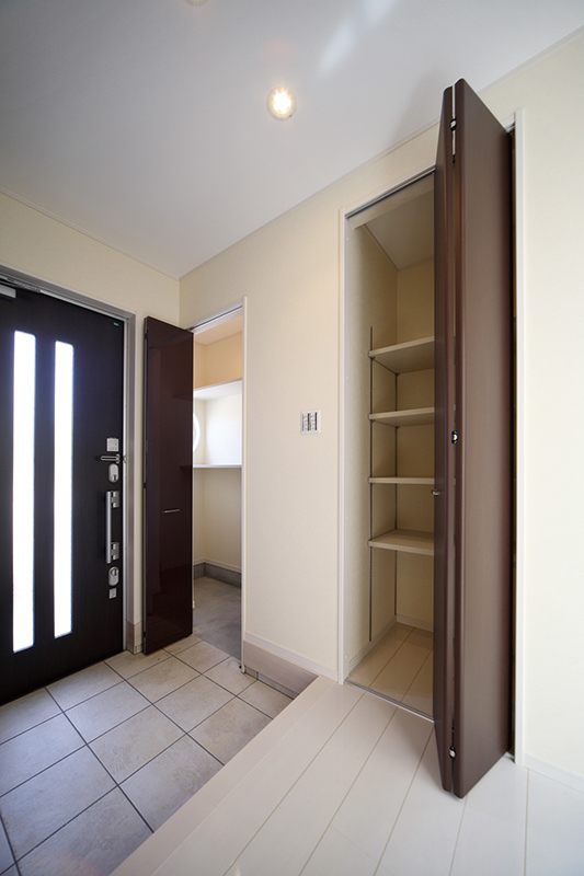 スカイバルコニーのある家